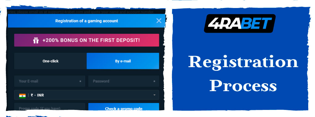 How to register on 4rabet